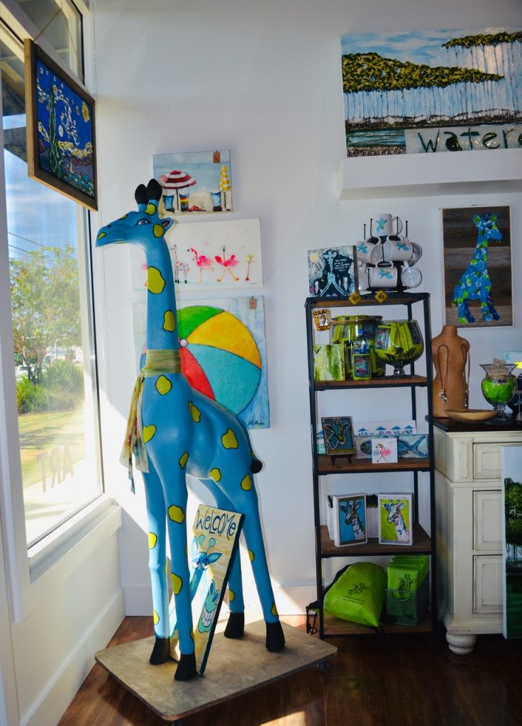 The Blue Giraffe Artists of 30a & South Walton