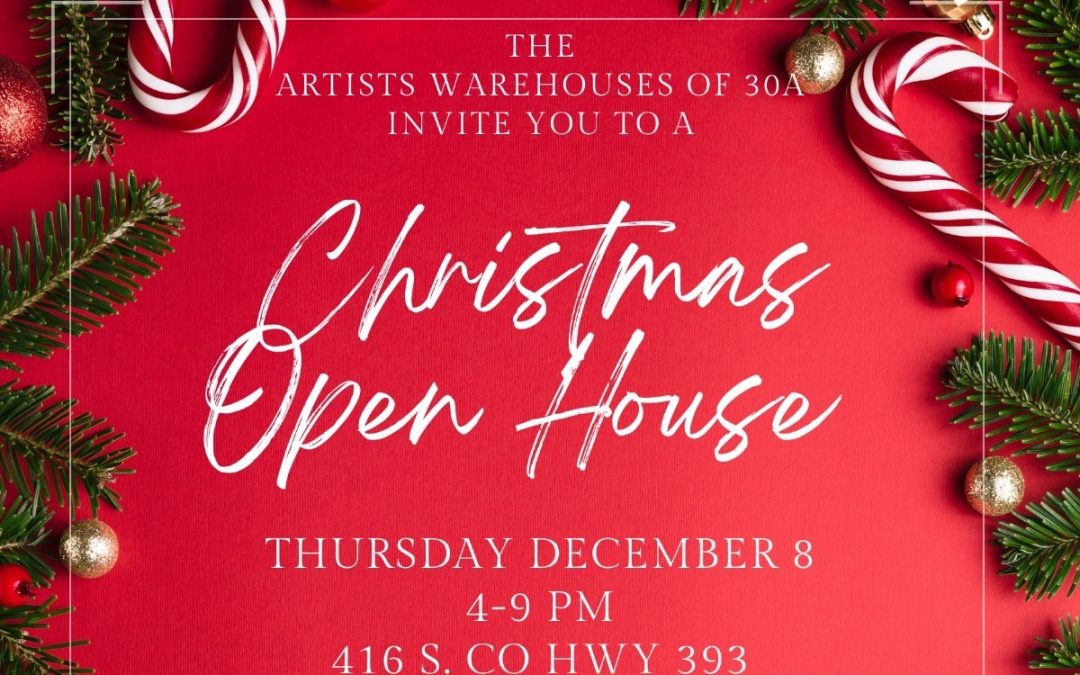Christmas Open House at The Artists Warehouses of 30a