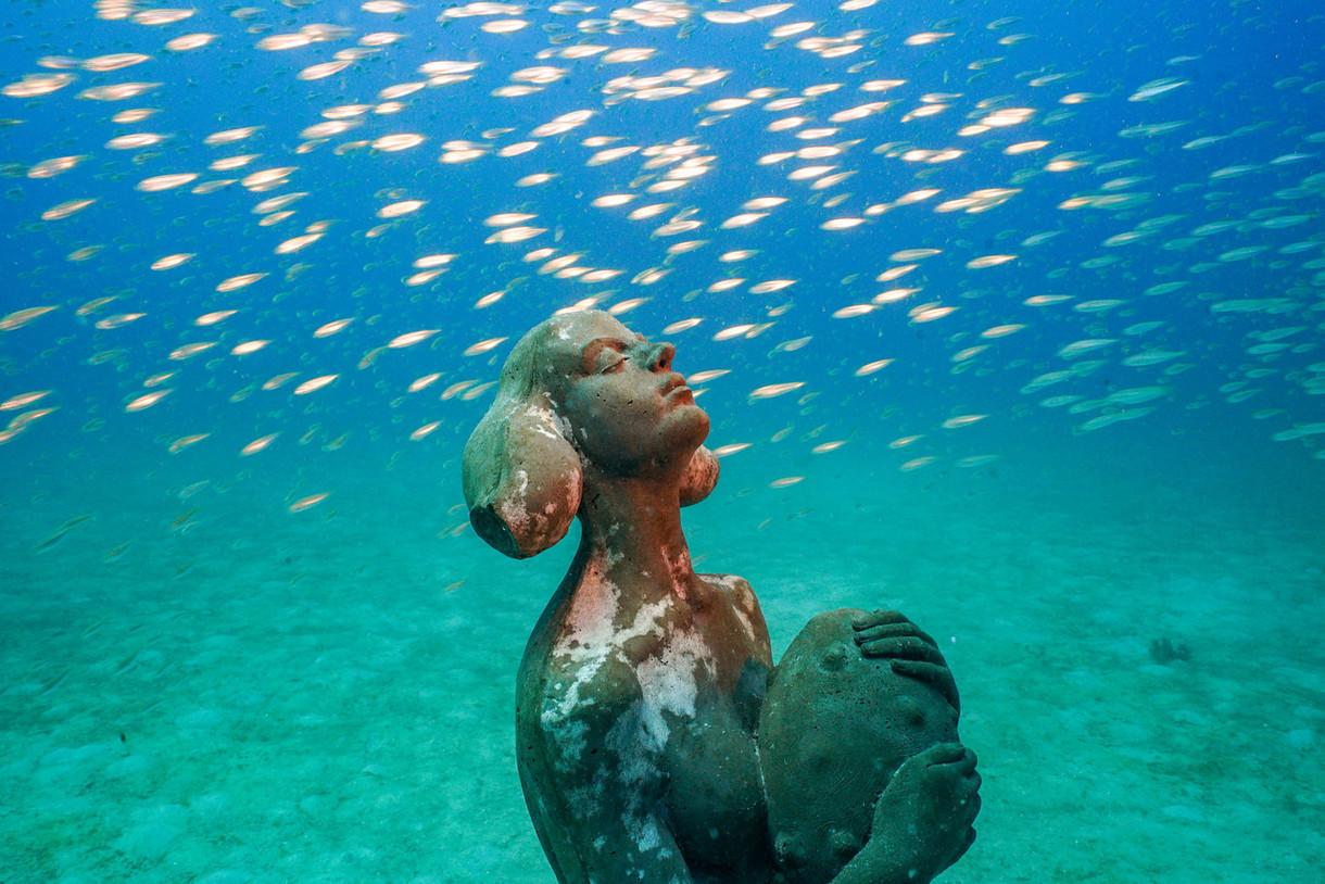 The Seed & The Sea by Davide Galbiati - Underwater Museum of Art - Artists of 30a