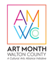 Art Month Walton County logo