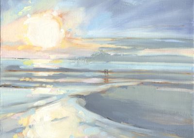 Sunset Eastern Lake by Artist of 30a, Kathleen Broaderick