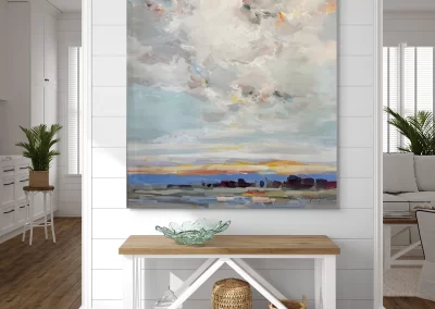 Cloudland - Art piece at Ria Leigh Gallery