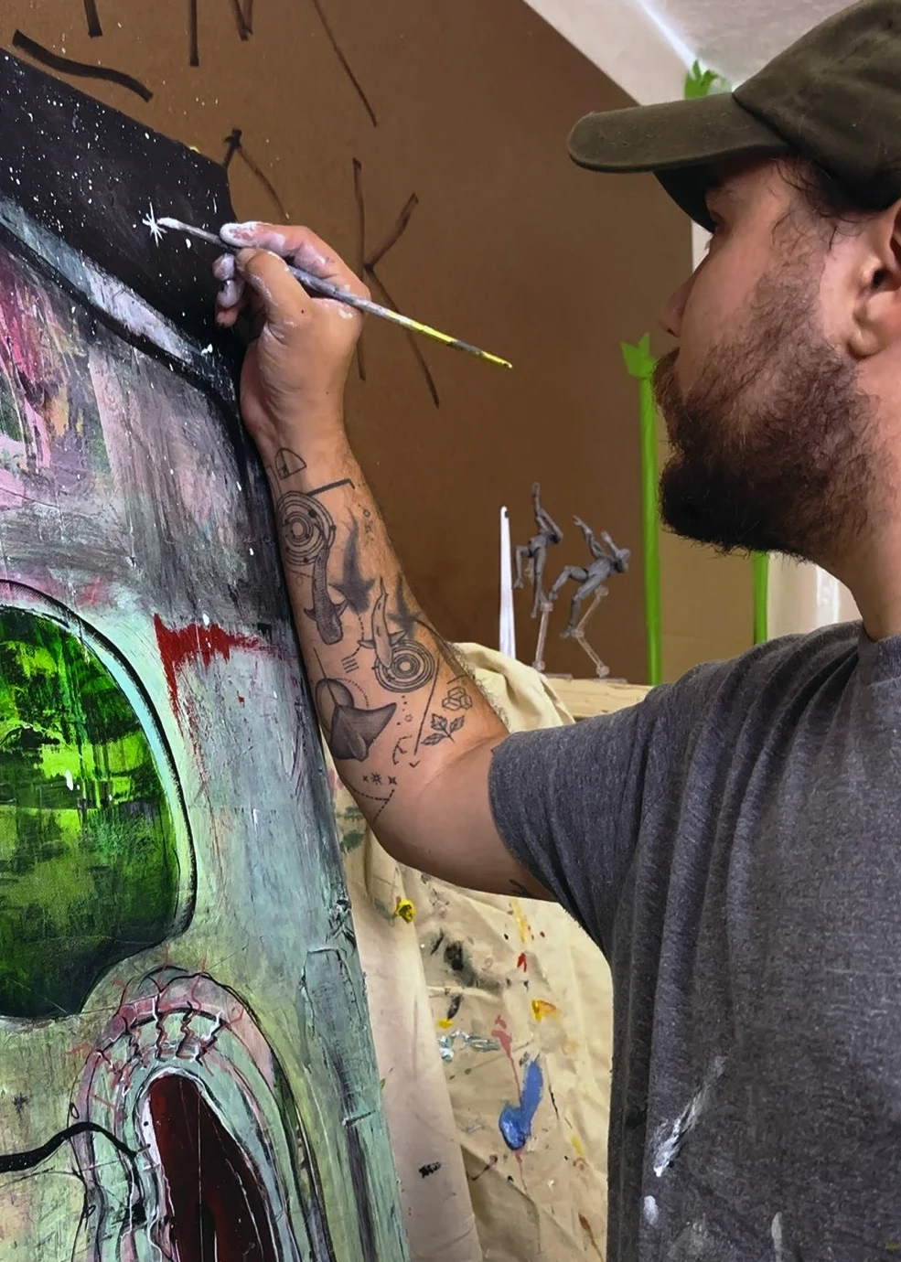 Artist Jonathan Kattine