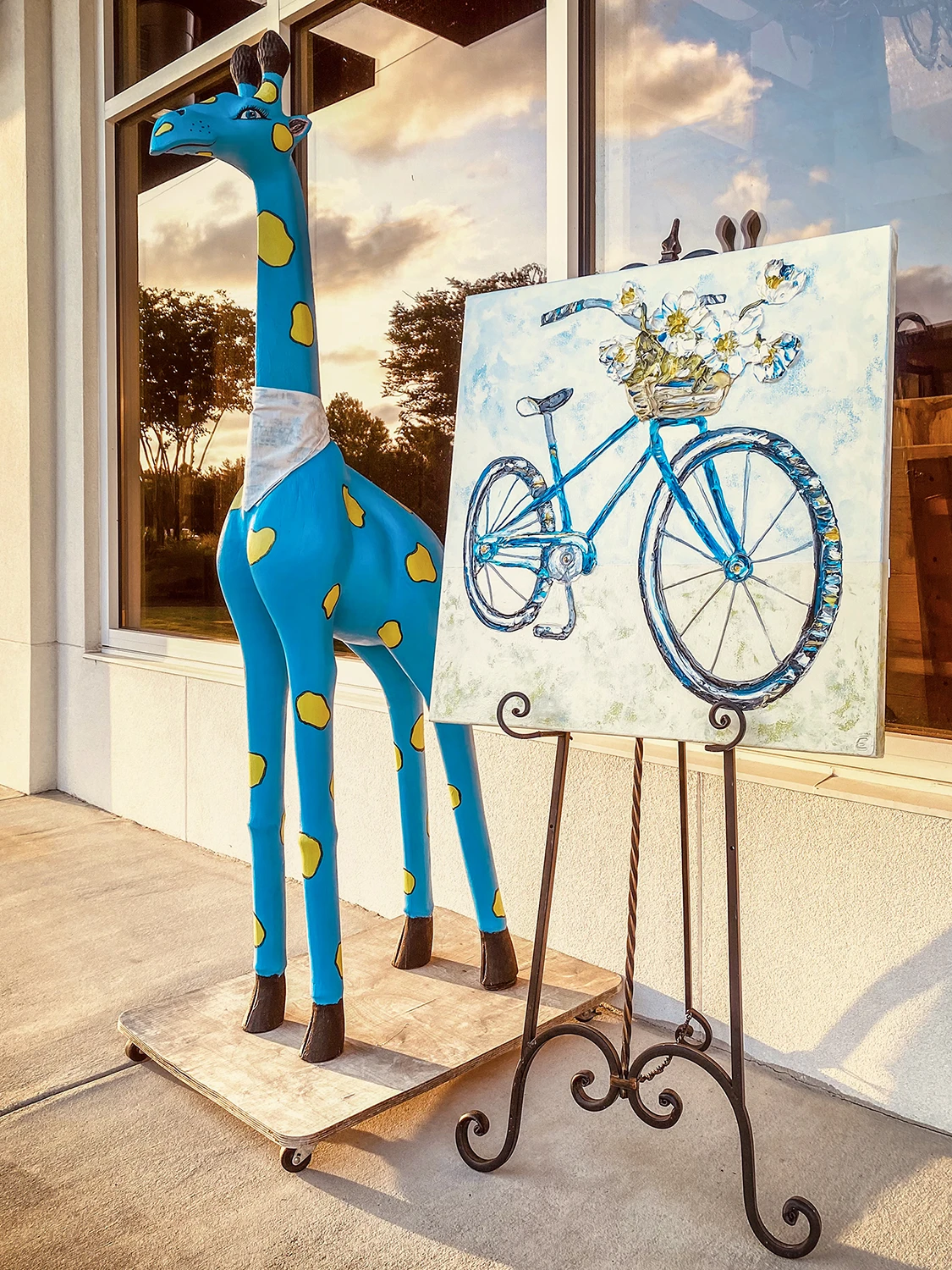 Jeanie, The Blue Giraffe Jeanie, The Blue Giraffe