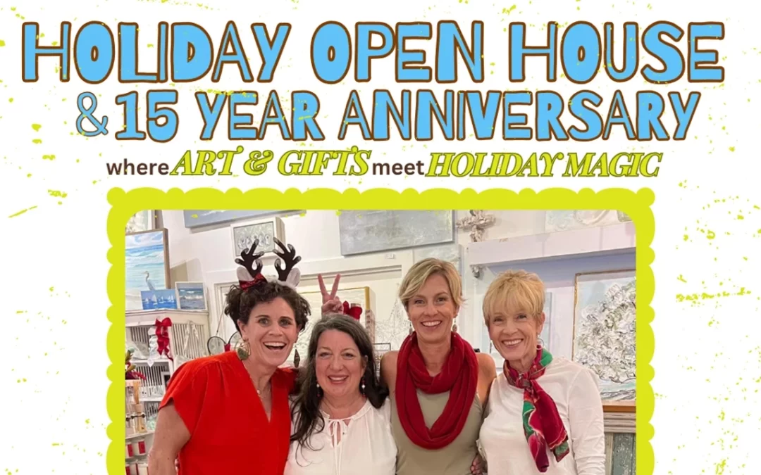 Holiday Open House at The Blue Giraffe!