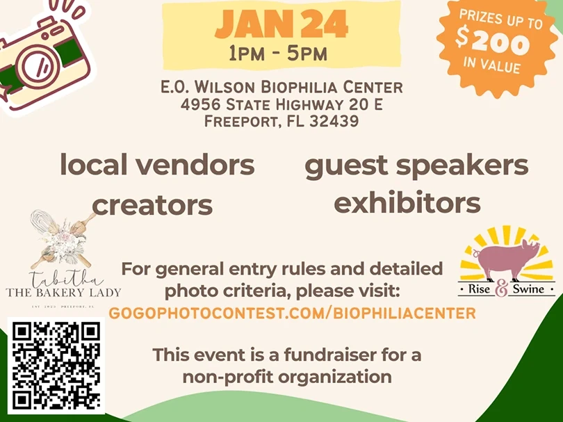 Biophilia Art Festival flyer